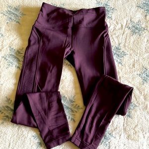 Lululemon cold weather running leggings